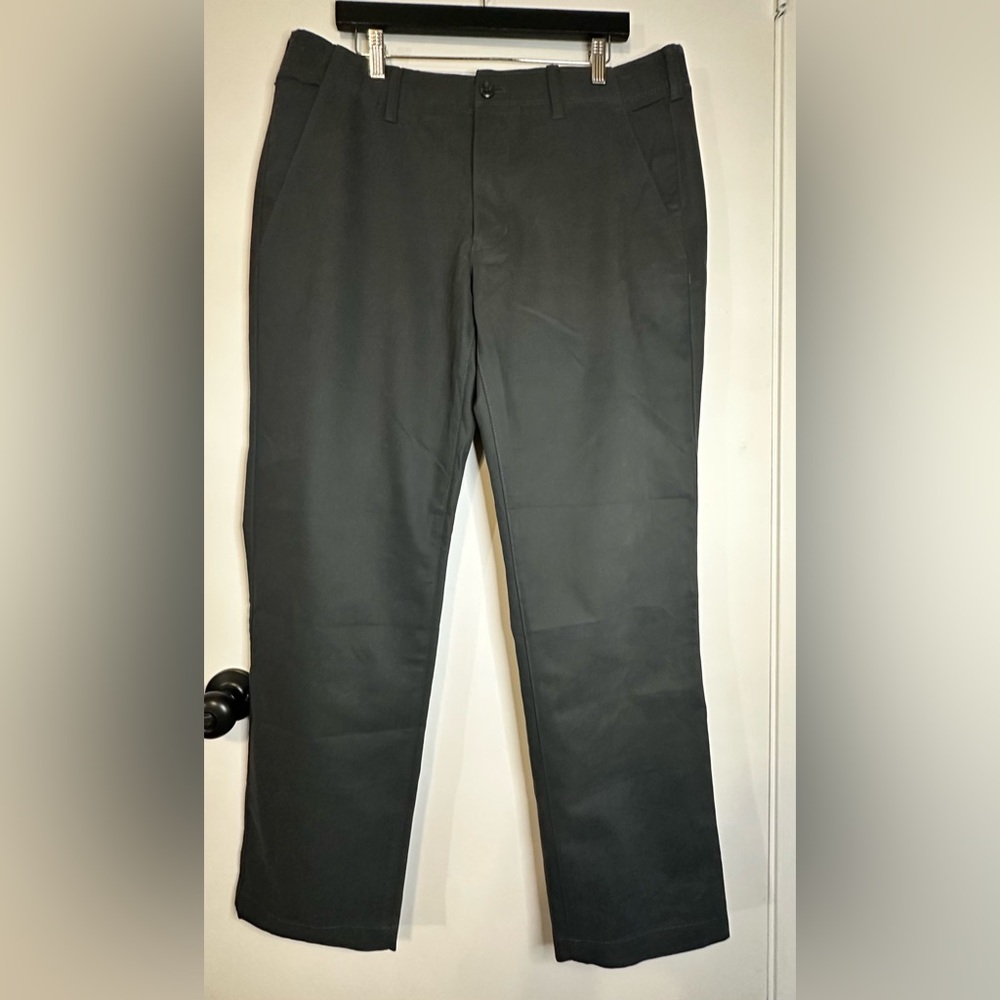 Eddie Bauer Pants Mr Flex WR Sport‎ Chino Gray Size Men's Size 38/32 New W/stain